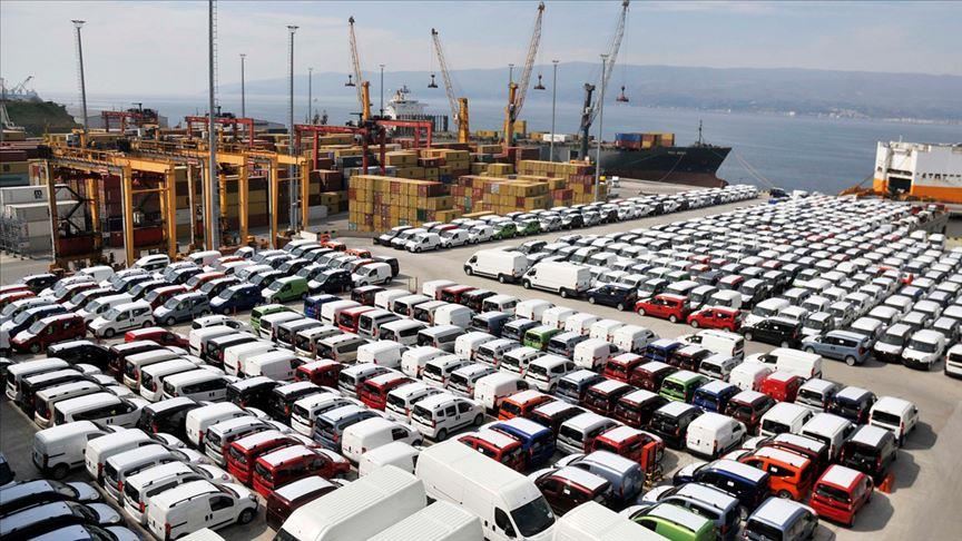 ارزش صادرات خودرو ترکیه