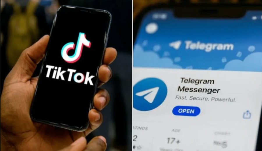 تیک تاک و تلگرام