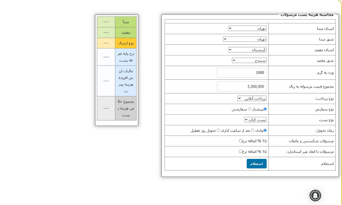 افزایش تعرفه پست گلایه‌هایی را به سمت شرکت پست سرازیر کرد