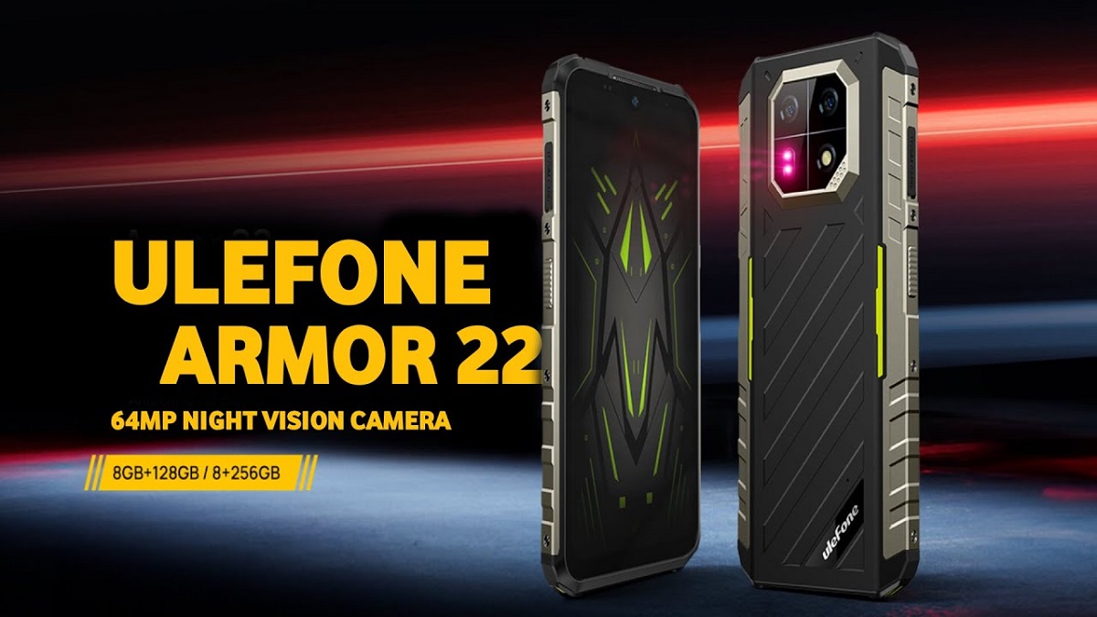 گوشی فوق مقاوم یولفون آرمو 22 (Ulefone Armor 22) معرفی شد [+مشخصات و قیمت]