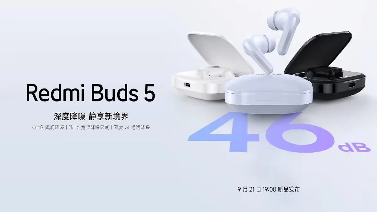 شیائومی ردمی بادز 5 (Redmi Buds 5) معرفی شد [+مشخصات و قیمت]