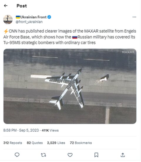 پوشاندن هواپیماهای روسی با لاستیک خودرو