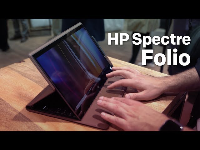 نخستین لپ تاپ تاشو اچ پی با نام HP Spectre Fold معرفی شد