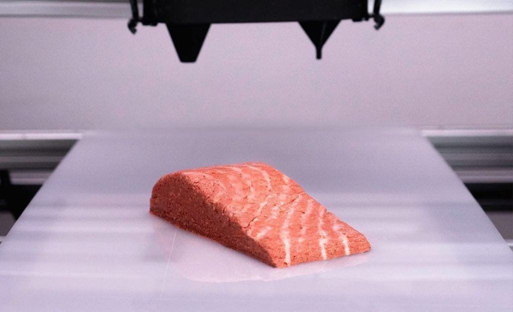 نخستین گوشت ماهی تولیدشده با چاپگر سه‌بعدی به فروش گذاشته شد