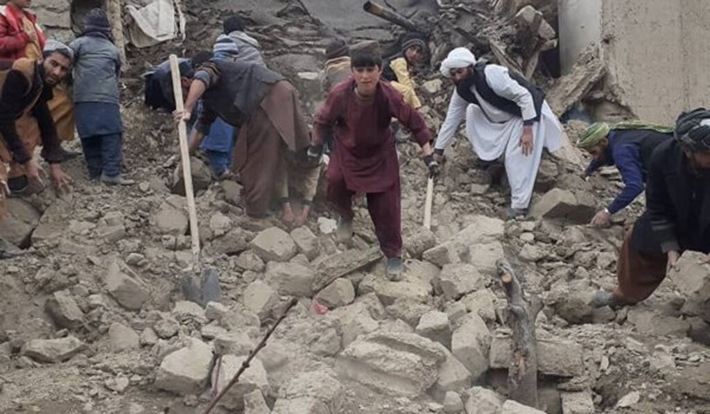 زلزله 6.3 ریشتری در افغانستان