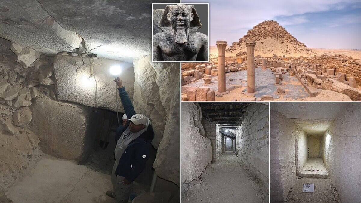 کشف اتاقک‌هایی در اهرام مصر
