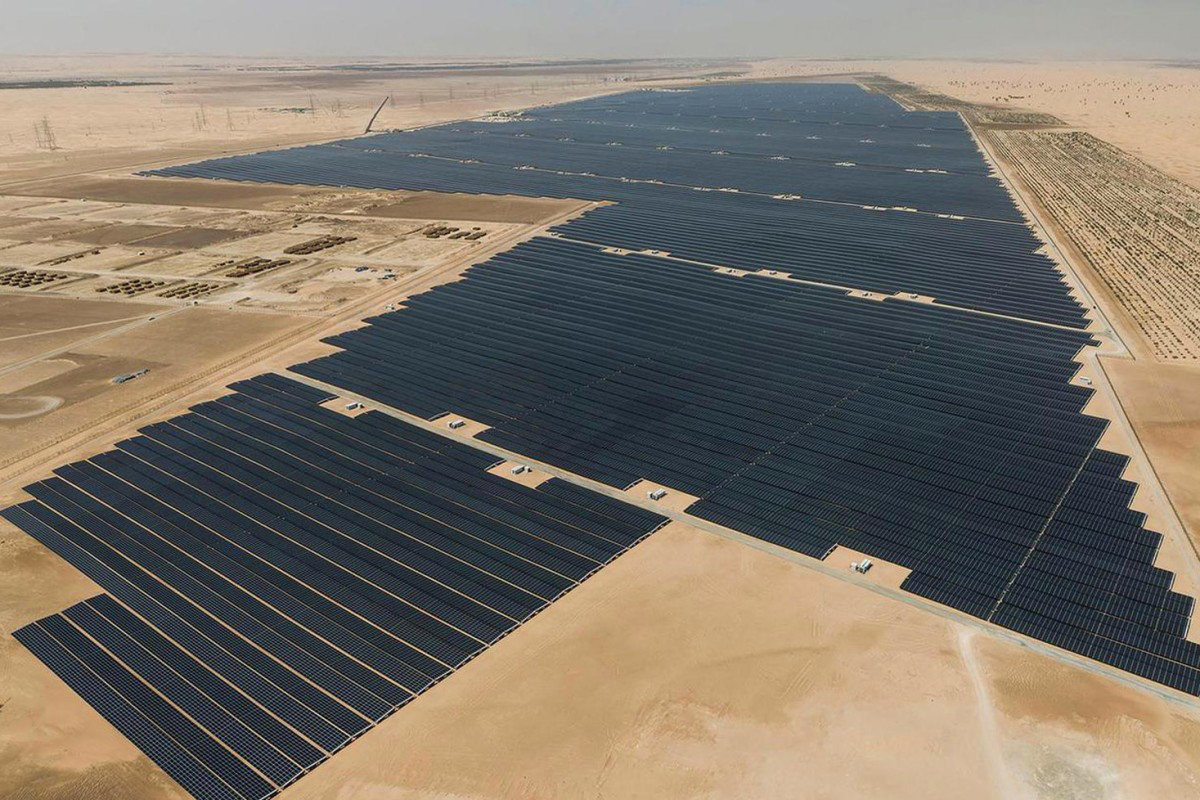 ابوظبی میزبان چهارمین مزرعه خورشیدی بزرگ دنیا است