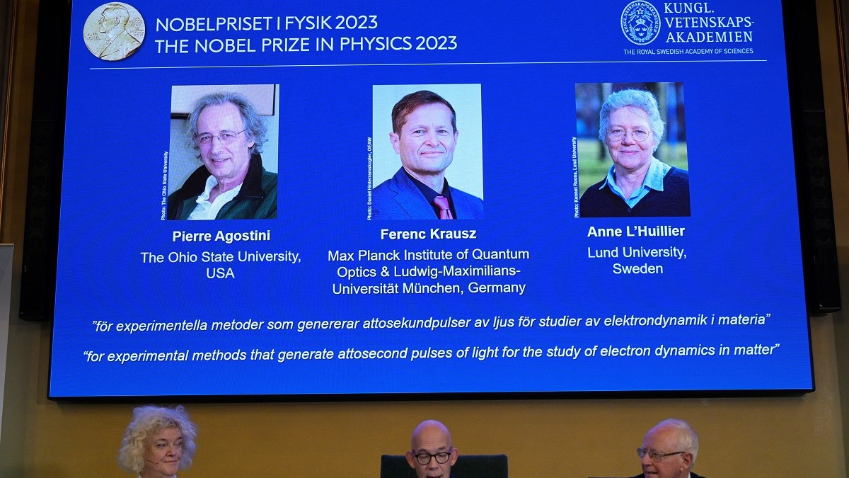 برندگان جایزه نوبل فیزیک 2023 معرفی شدند