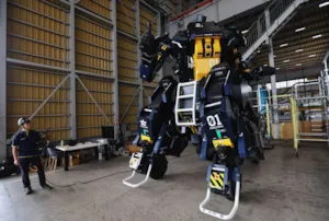 ربات غول‌پیکر 3 میلیون دلاری ژاپن معرفی شد