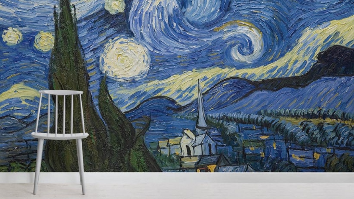نمایشگاه آثار ون گوگ در پاریس با هوش مصنوعی