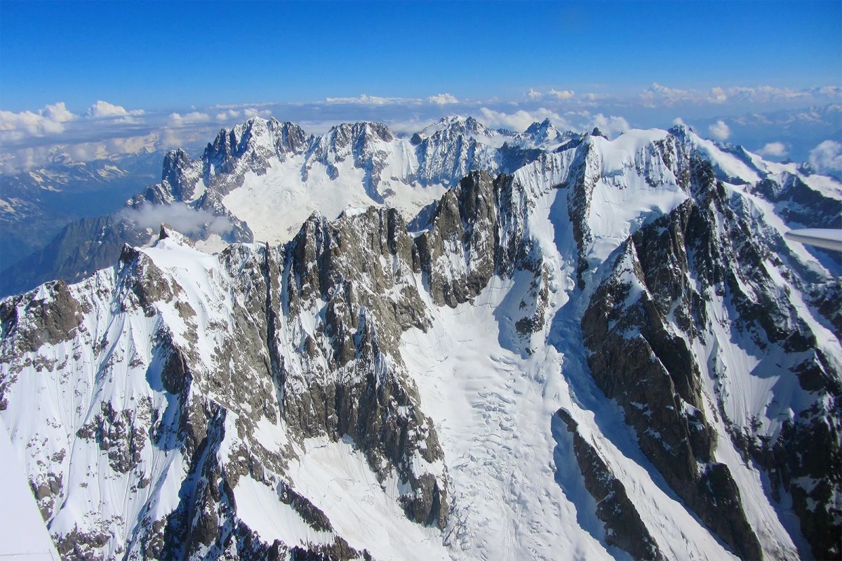 کاهش 2 متری ارتفاع قله مون بلان در پی تغییرات آب‌وهوایی