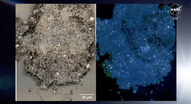 کشف بلوک‌های سازنده حیات زمینی در نمونه سیارک 4.5 میلیارد ساله