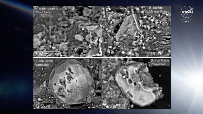 کشف بلوک‌های سازنده حیات زمینی در نمونه سیارک 4.5 میلیارد ساله