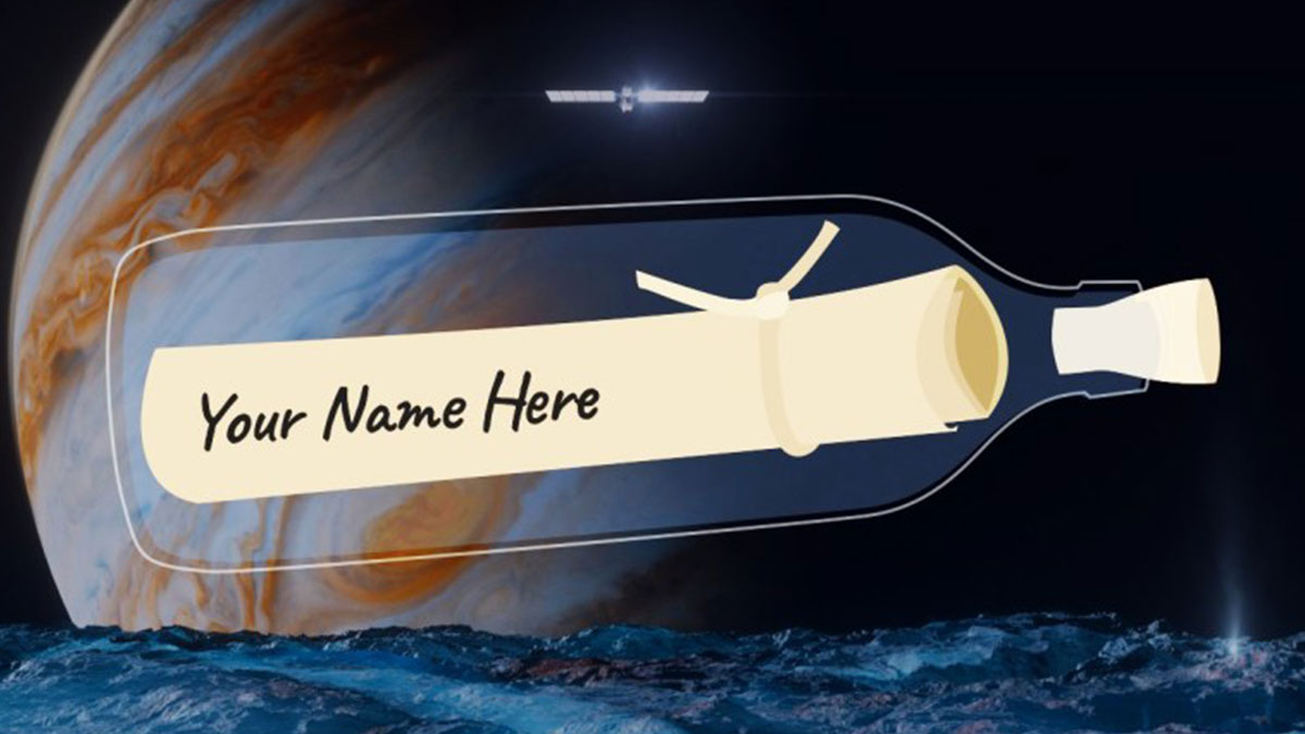 ناسا نام شما را به فضا ارسال می کند