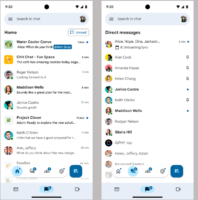 نسخه جدید Google Chat