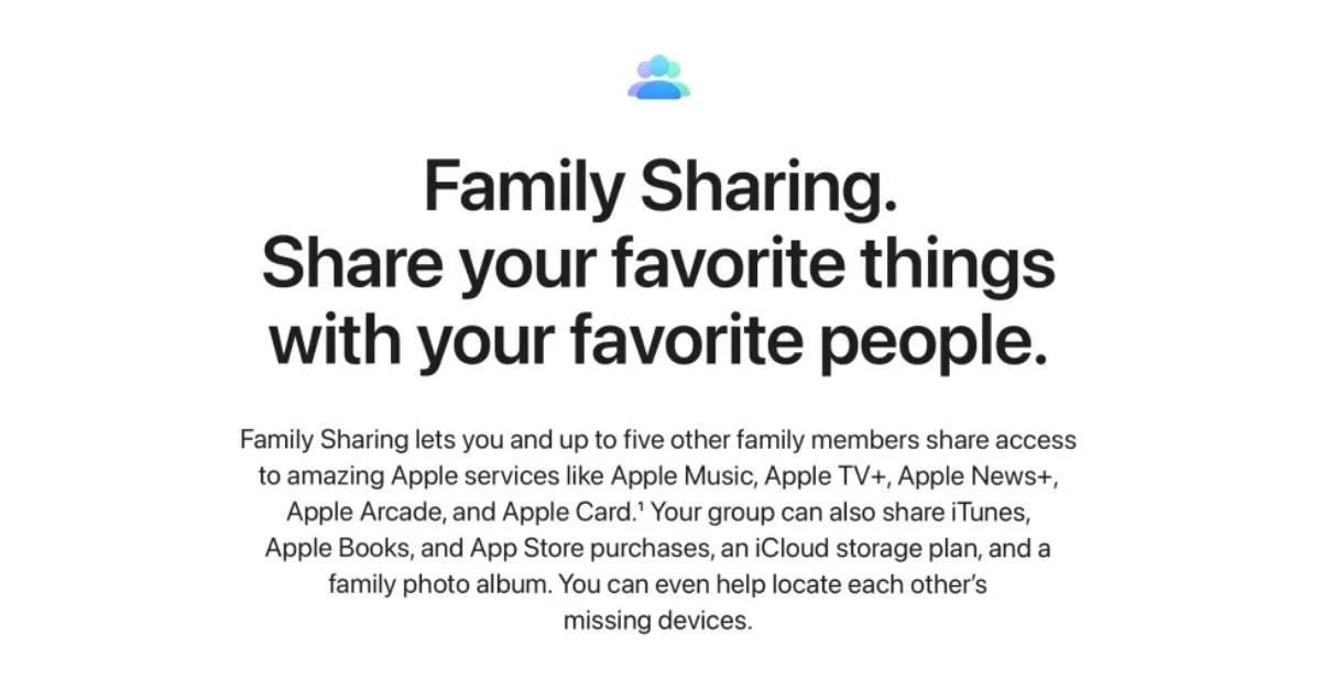 اپل به‌خاطر گمراه کردن کاربران Family Sharing باید 25 میلیون دلار جریمه بدهد