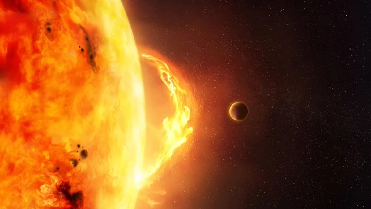 محققان ستاره‌ای کشف کردند که شراره‌های آن 10 هزار برابر درخشان‌تر از شراره‌های خورشید ماست