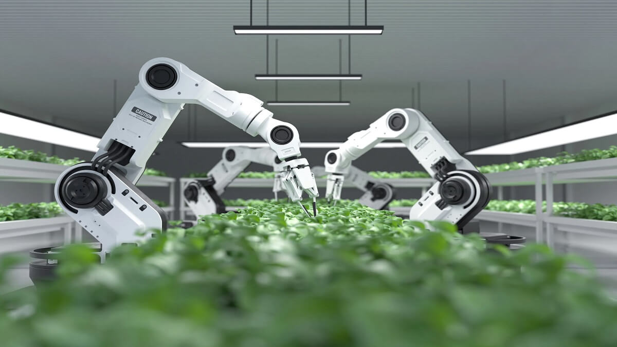 اولین مزرعه عمودی جهان که با هوش مصنوعی و ربات‌ها کنترل می‌شود رونمایی شد