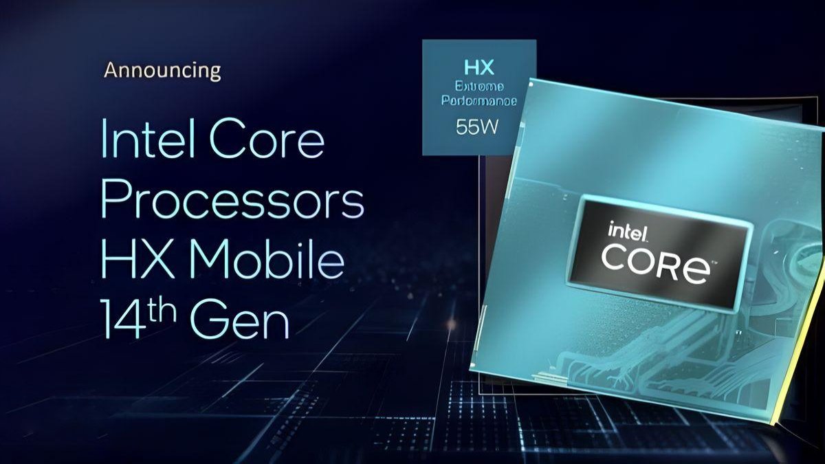 اینتل از نسل چهاردهم پردازنده های موبایل و دسکتاپ Core HX رونمایی کرد