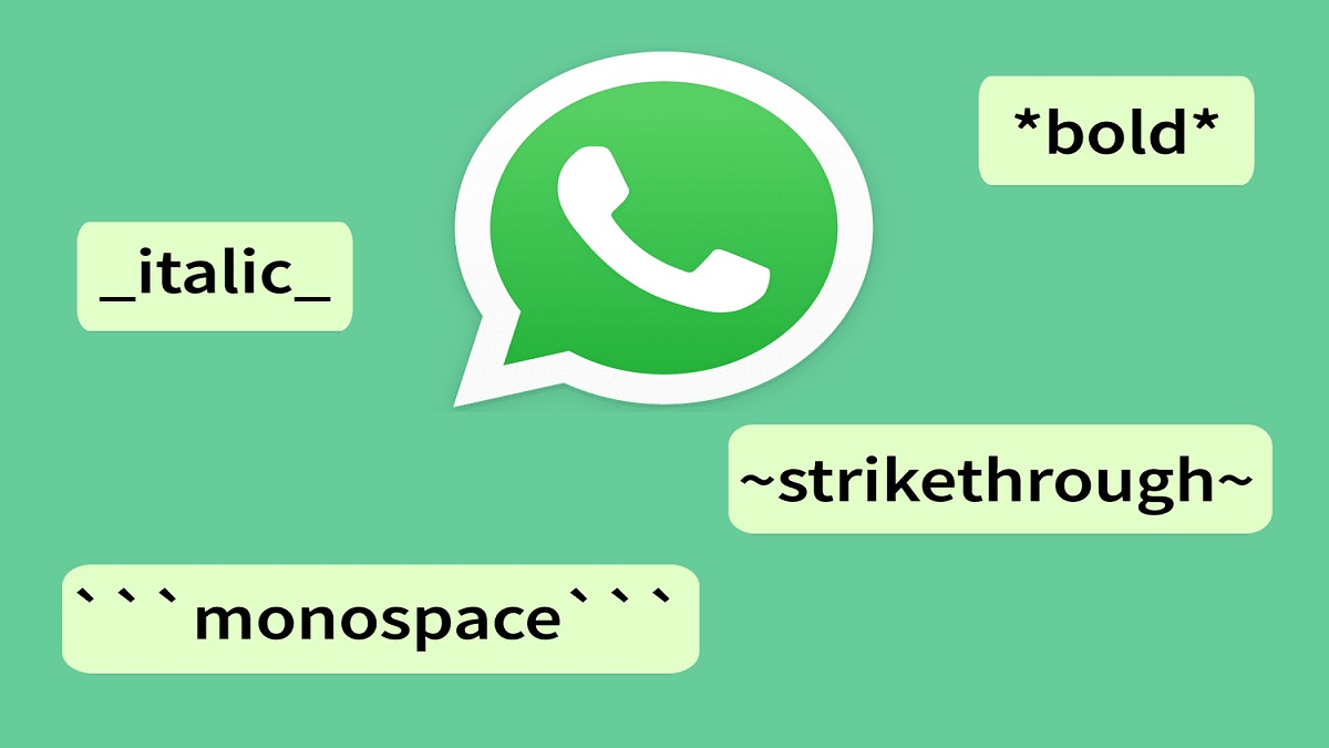 متا فرمت‌های متنی خود را به واتساپ اضافه خواهد کرد