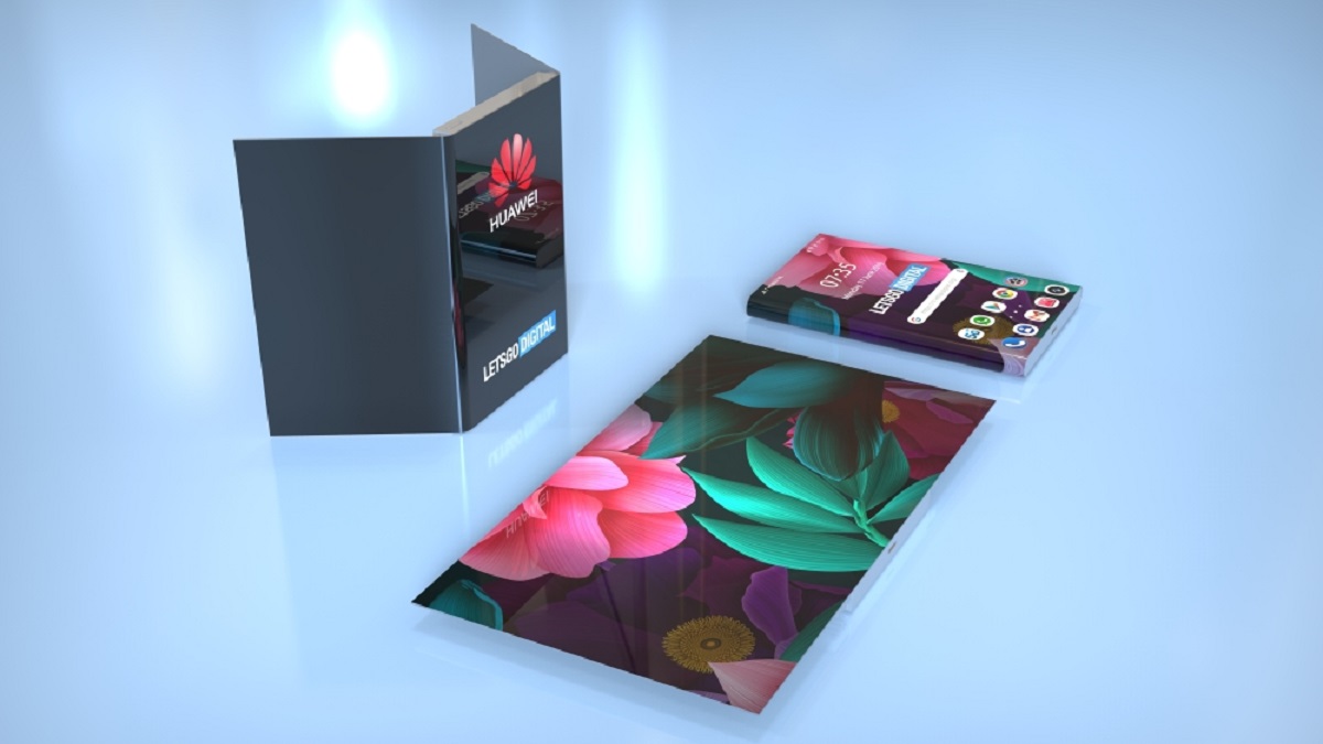e7b338e0 huawei foldable phone patent render