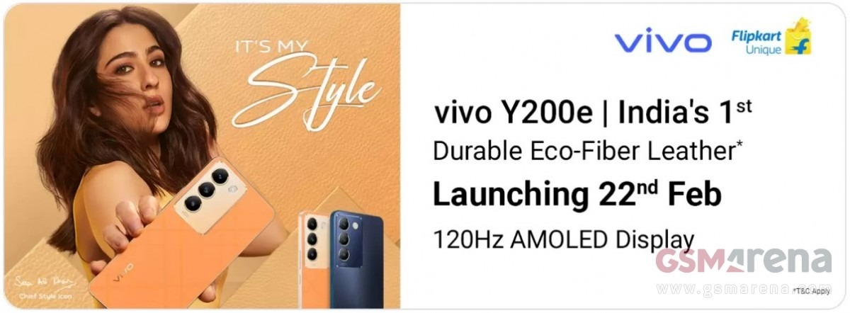 تاریخ رونمایی ویوو Y200e 5G رسما اعلام شد [+ طراحی و رنگ‌بندی]
