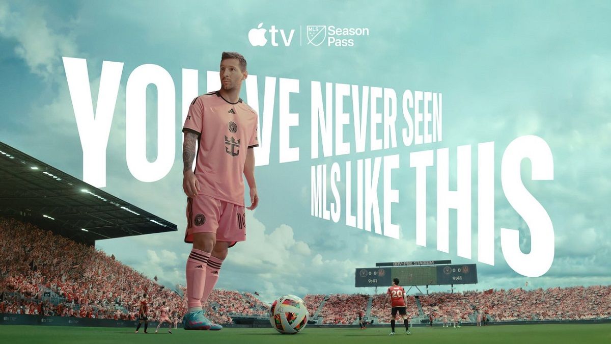 مسی سیزن پس MLS را در آگهی جدید اپل تی‌وی تبلیغ می‌کند
