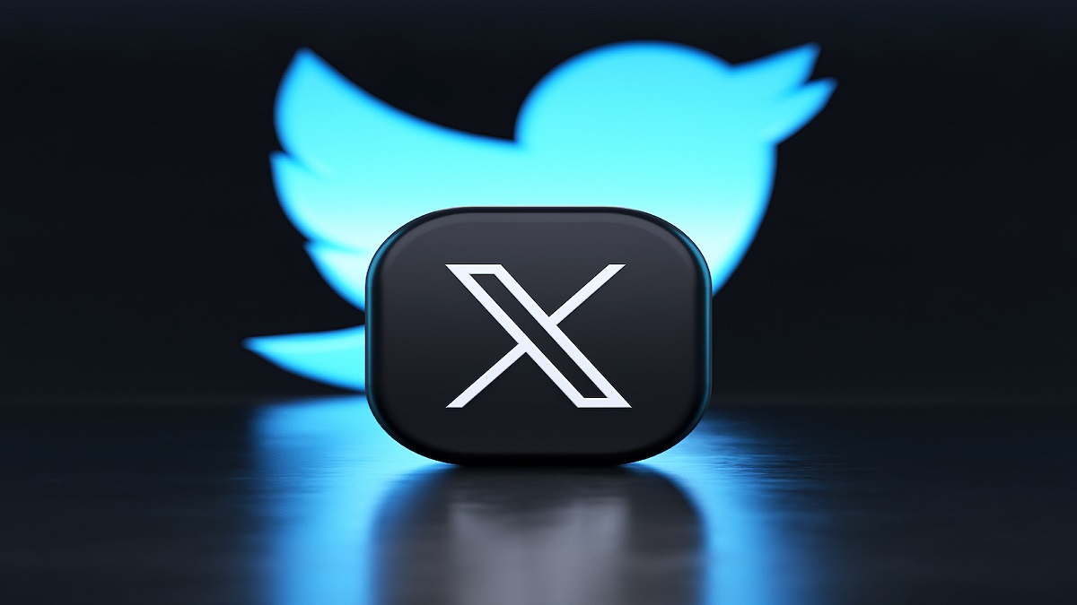 X Twitter Logo origine