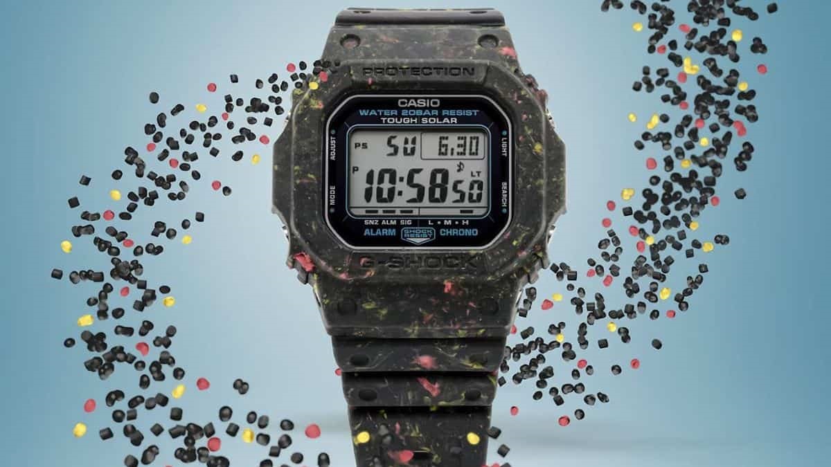 ساعت جدید کاسیو با مواد بازیافتی ساخته شد