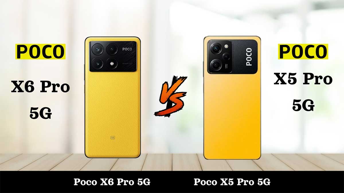 مقایسه پوکو X6 Pro با پوکو X5 Pro
