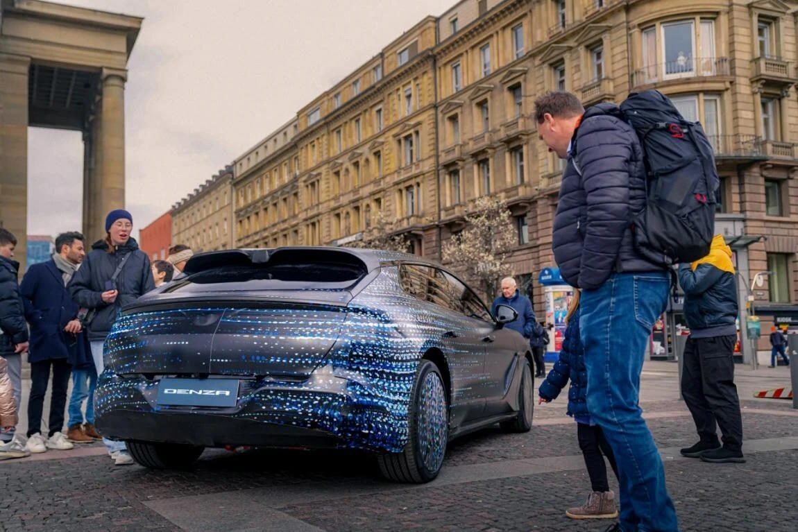 خودروی الکتریکی شیک آینده BYD که در آلمان آزمایش می‌شود