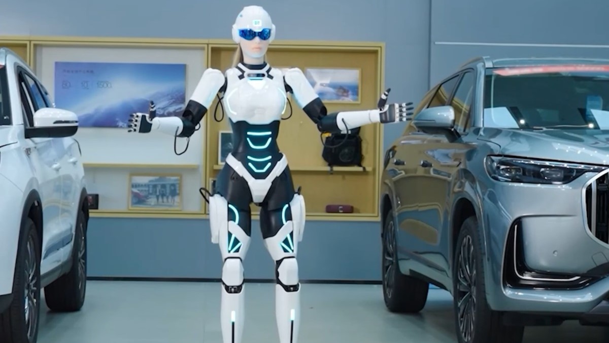 ربات هوش مصنوعی چری در شرکت مدیران خودرو
