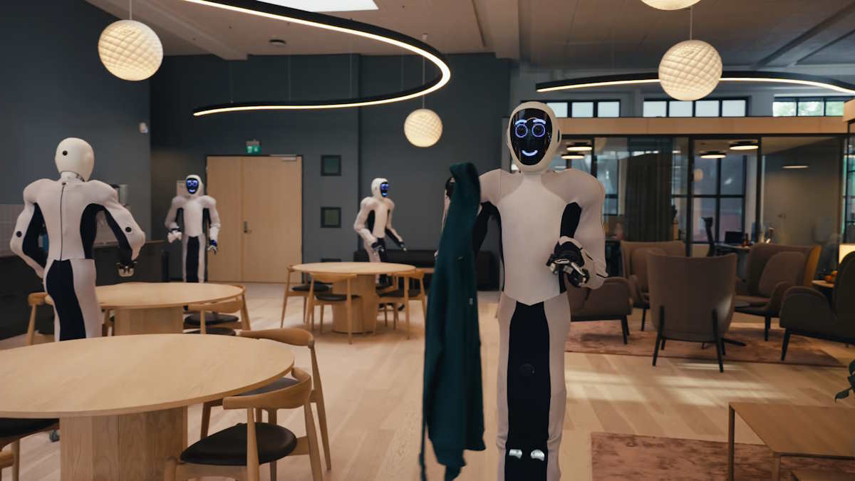 دفتر کار خود را به ربات‌ های Eve بسپارید؛ دستیاران هوشمند محیط کار شما