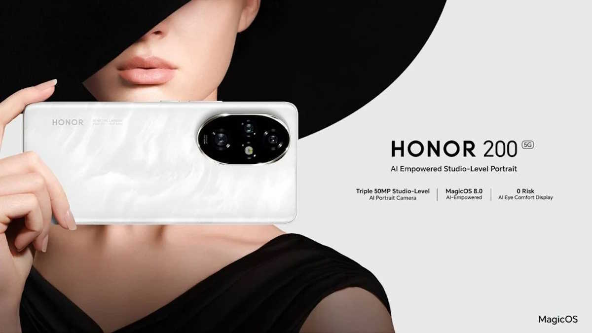 گوشی Honor 200 با دوربین قدرتمند سه‌گانه 50 مگاپیکسلی عرضه شد