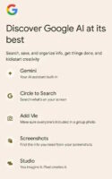 ویژگیهای جدید Google AI