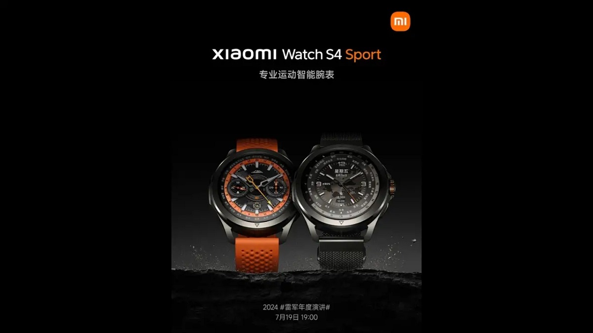 شیائومی واچ اس 4 اسپرت (Xiaomi Watch S4 Sport) در ماه جاری به بازار عرضه خواهد شد