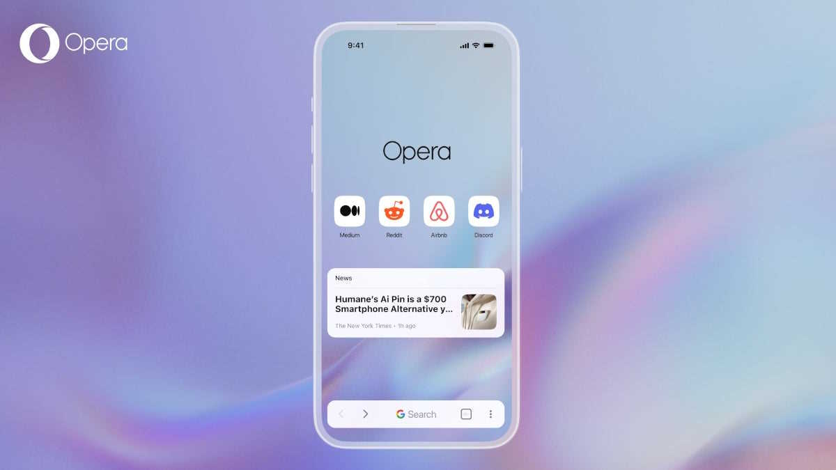 برنامه جدید Opera برای iOS تجربه مرورگر متفاوتی را ارائه می دهد – Tekrato