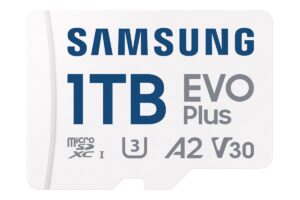 The new Samsung Evo Plus microSD card