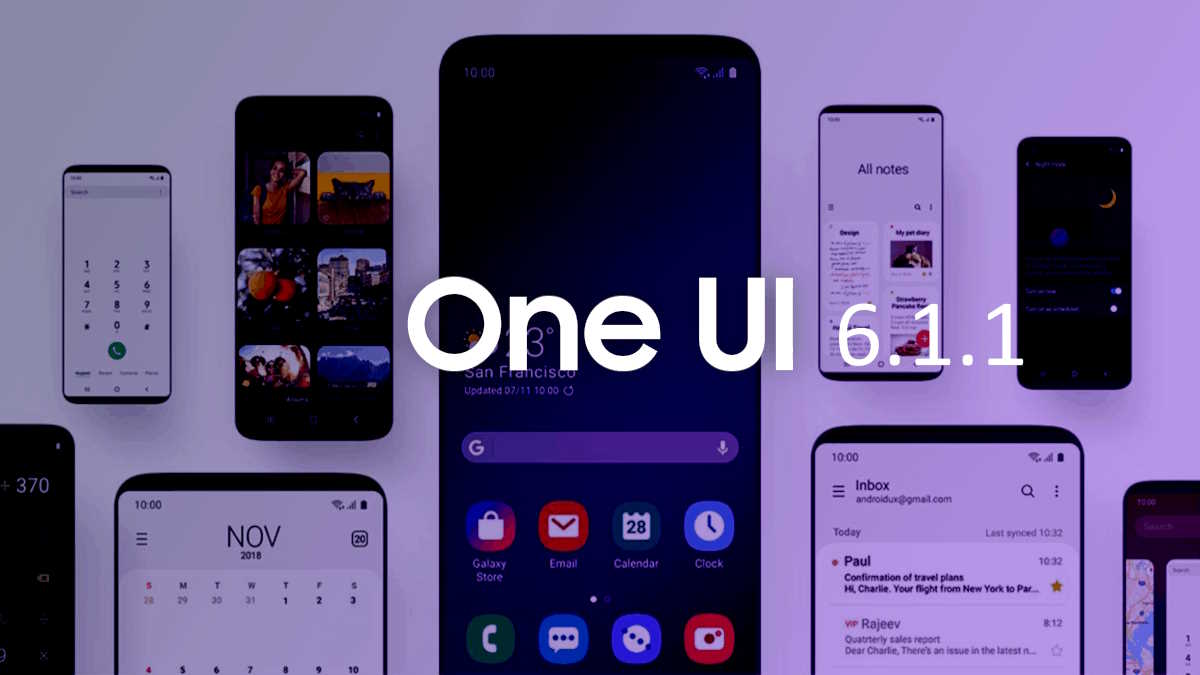 فهرست دستگاه‌های دریافت‌کننده به‌روزرسانی One UI 6.1.1 سامسونگ اعلام شد