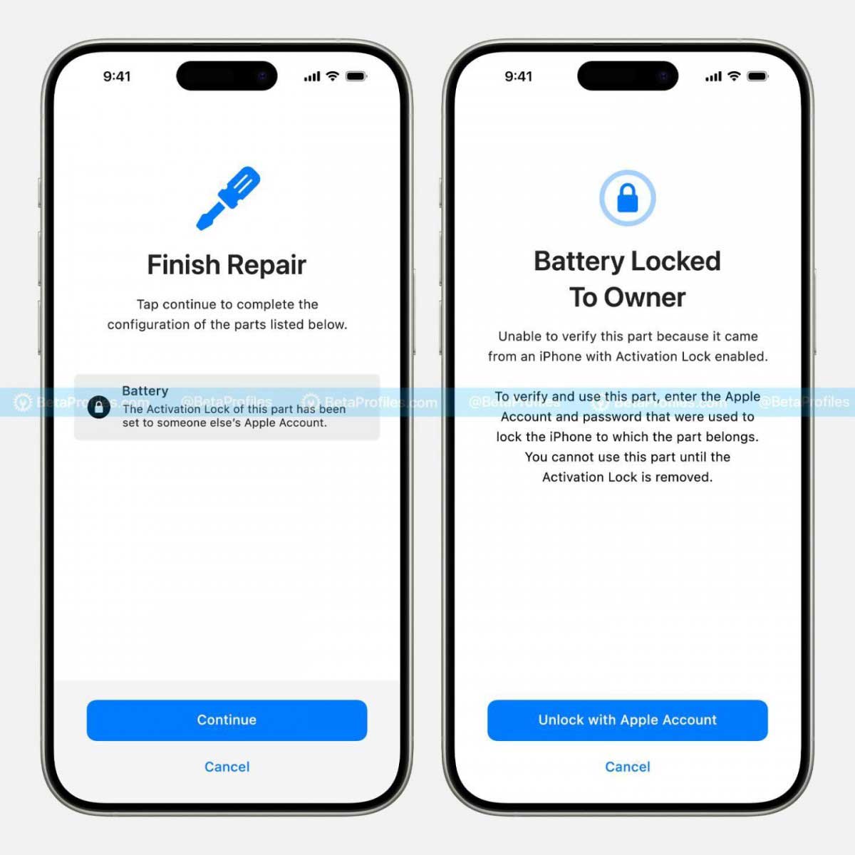 قابلیت Activation Lock در iOS 18