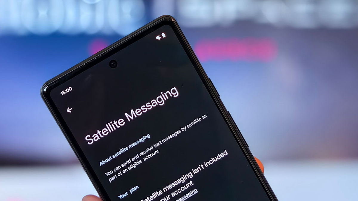 اندروید 15 امکان ارسال پیام از طریق ارتباط ماهواره‌ای را فراهم می‌کند