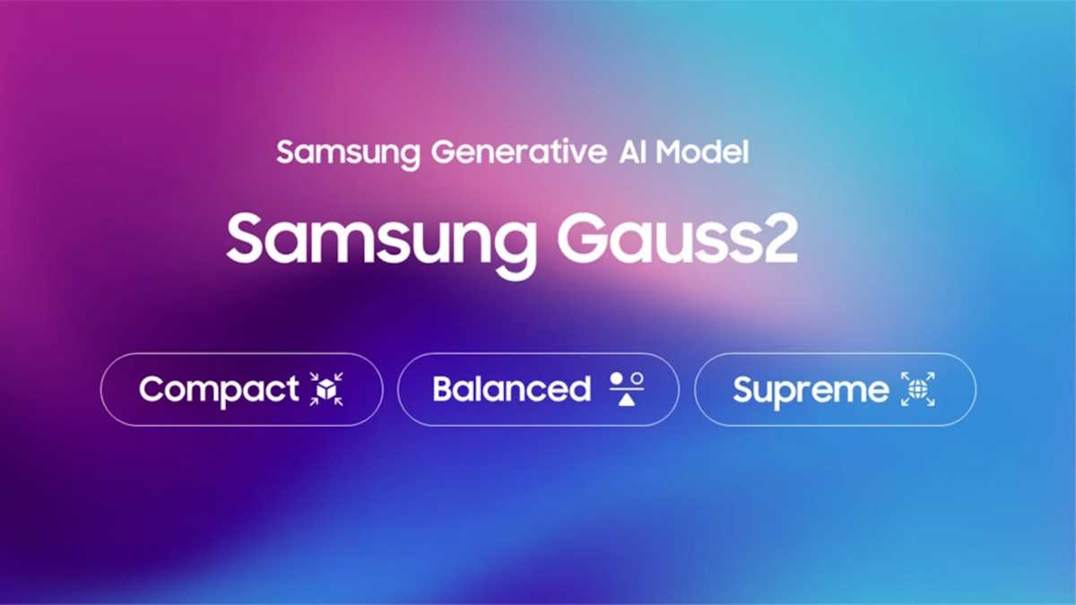 سامسونگ ژنراتور هوش مصنوعی Gauss 2 را معرفی کرد. سریع تر، روان تر و کارآمدتر – بازیگرها