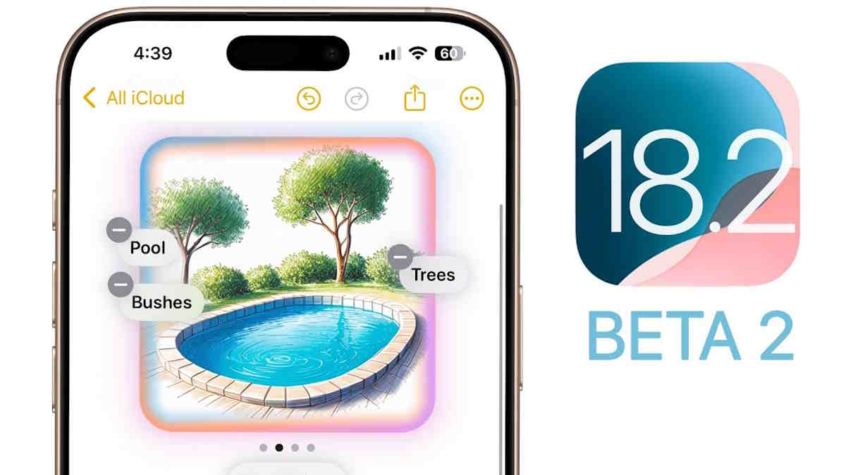 بتای دوم iOS 18.2 با تمرکز بر قابلیت‌های هوش مصنوعی منتشر شد