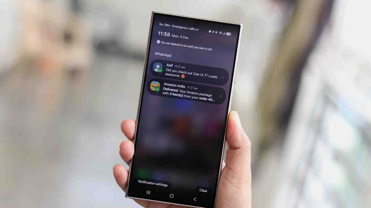 با قابلیت فیلتر نوتیفیکیشن‌ها در One UI 7، مدیریت اعلان‌ها در اختیار شماست