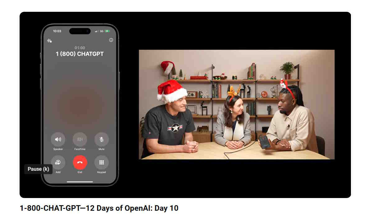 OpenAI امکان تماس با ChatGPT از طریق تلفن ثابت بدون نیاز به اینترنت فراهم کرد
