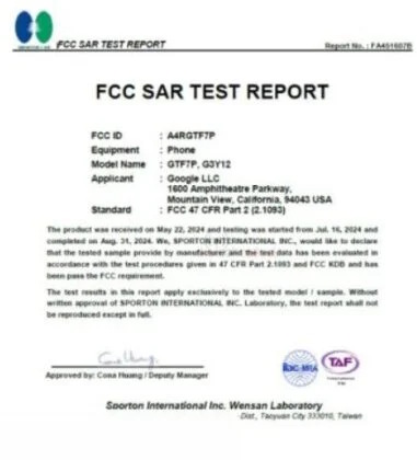 پیکسل 9a در پایگاه داده FCC رؤیت شد