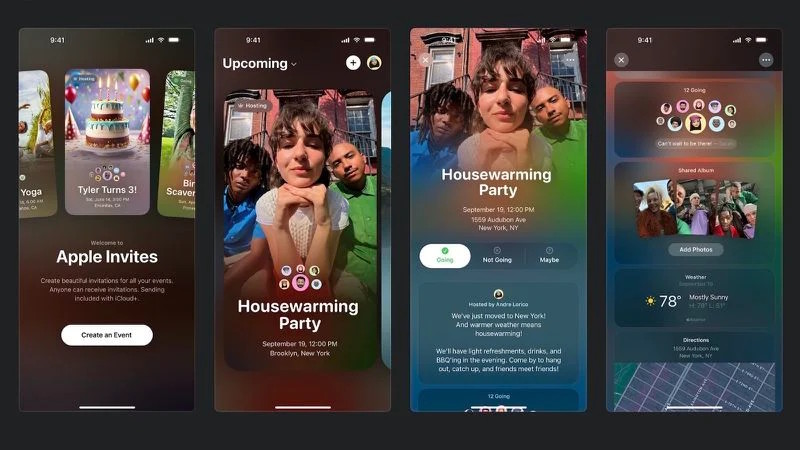 اپل اپلیکیشن Invites را برای برنامه‌ریزی رویدادها معرفی کرد