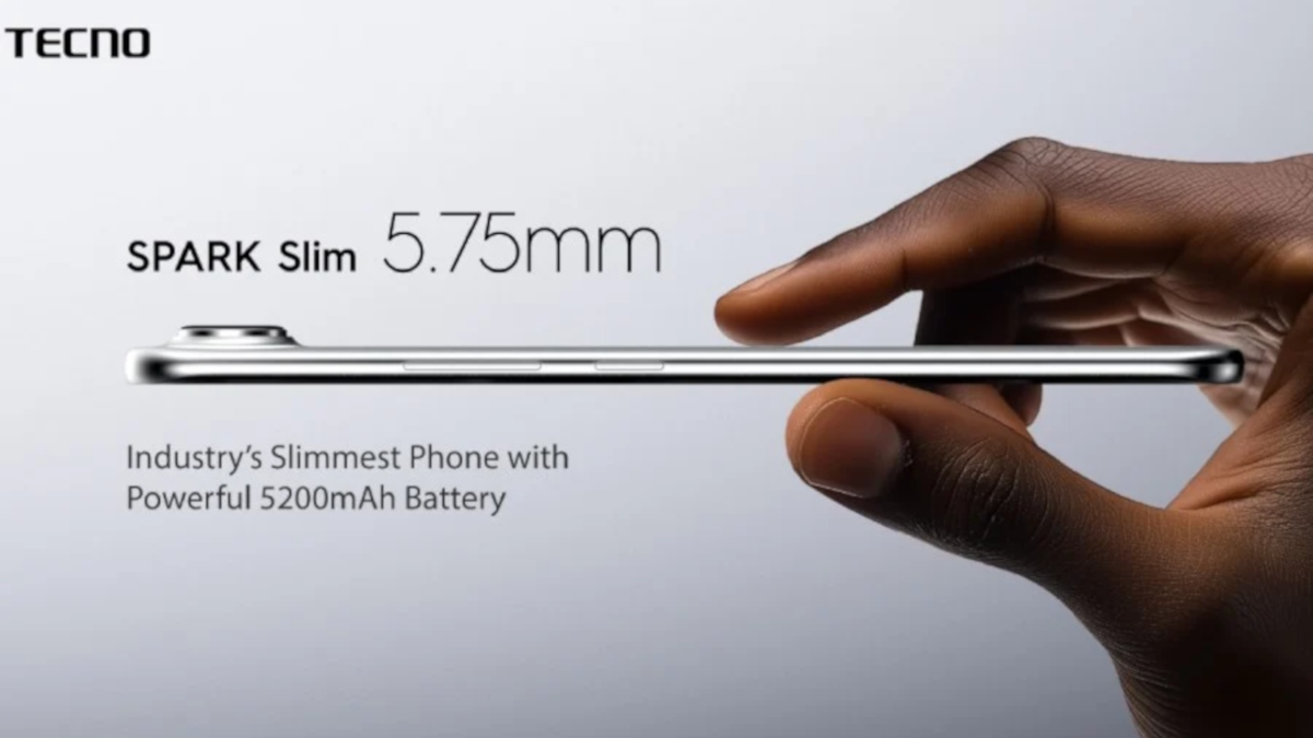 گوشی Spark Slim تکنو، باریک‌ترین موبایل غیر تاشو دنیاست!