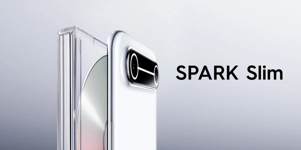 گوشی Spark Slim تکنو، باریک‌ترین موبایل غیر تاشو دنیاست!