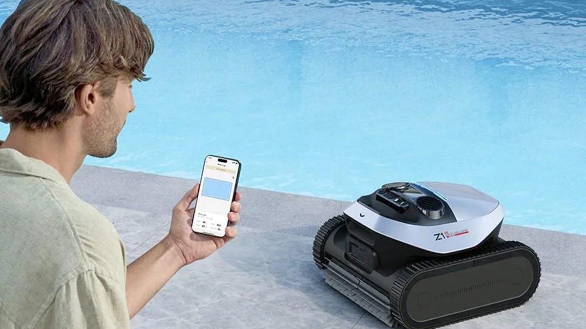ربات استخرشوی Dreame Z1 Pro ؛ تمیزکاری هوشمند و بی‌سیم برای تابستان